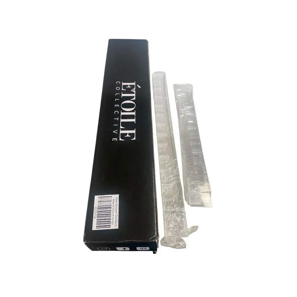 ETOILE COLLECTIVE Drawer Dividers For Alex 5 Drawer‎ Unit NIB